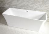 Freestanding Bathtub Packages Sandava59 59" Long High Gloss Acrylic Seamless