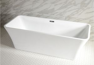Freestanding Bathtub Packages Sandava59 59" Long High Gloss Acrylic Seamless