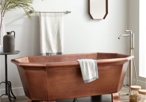 Freestanding Bathtub Pros and Cons Copper Bathtubs Pros and Cons whole Hammered Bathtub Cheap