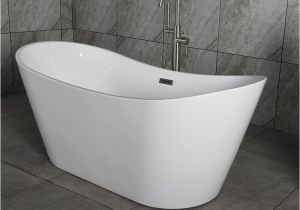 Freestanding Bathtub Ratings orren Ellis Salmon 59" X 29" Freestanding Bath therapy