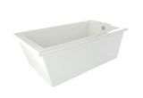 Freestanding Bathtub Reversible Drain Hydro Systems Ann Arbor 6 Ft Reversible Drain