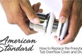 Freestanding Bathtub Right Drain How to Replace the American Standard Freestanding Tub