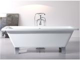 Freestanding Bathtub Square Shop Modern Freestanding 71 Inch Acrylic Tub with Square