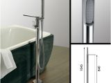 Freestanding Bathtub Taps Loft Freestanding Bath Tap with Shower attachment
