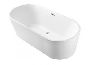 Freestanding Bathtub Tray 59″ Streamline N 160 60fswh Fm soaking Freestanding Tub