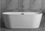 Freestanding Bathtub Uae Woodbridge 59" Acrylic Freestanding Bathtub Contemporary