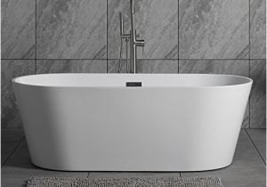Freestanding Bathtub Uae Woodbridge 59" Acrylic Freestanding Bathtub Contemporary
