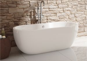 Freestanding Bathtub Uk White Bathroom Acrylic Modern Freestanding Roll top Bath