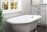 Freestanding Bathtub Under 60 Inches Luxury 60 Inch Modern Clawfoot Tub In White with Stand