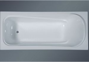 Freestanding Bathtub with Armrests 67 Inch Rectangular Drop In Bathtub