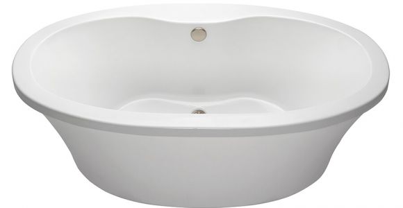 Freestanding Bathtub with Faucet Deck Reliance Whirlpools Center Drain Freestanding 66" X 36 75