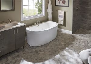 Freestanding Bathtub with Faucet Included Faucet