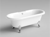 Freestanding Bathtub with Feet 1700mm Traditional Bathroom Freestanding Chrome Dragon