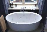 Freestanding Bathtub with Jets Salina Deluxe 34 X 68 Oval Bathtub