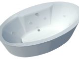 Freestanding Bathtub with Jets Spa World Corp atlantis Tubs 3468sw Suisse 34x68x24 Inch