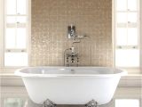 Freestanding Bathtub with Legs Burlington Windsor Double Ended 1700mm Freestanding Bath