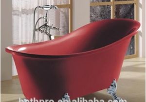 Freestanding Bathtub with Legs Red Acrylic Freestanding soaking Bathtub with Legs Buy