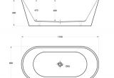 Freestanding Bathtubs Dimensions Vu816bw – Black & White Free Standing Bath Tub – Menai