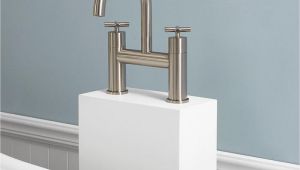 Freestanding Bathtubs Faucets Exira Freestanding Tub Faucet with Resin tower Bathroom