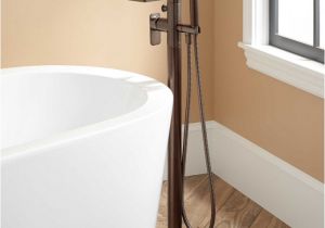 Freestanding Bathtubs with Faucets Ghani Freestanding Tub Faucet and Hand Shower