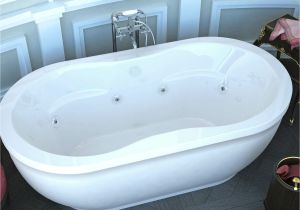 Freestanding Bathtubs with Jets Spa Escapes Vivara 71 25" X 35 87" Oval Freestanding