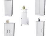 Freestanding Gloss Bathroom Cabinets White Wooden Bathroom Cabinets High Gloss Finish Free