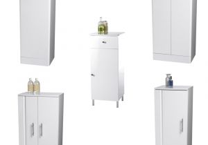 Freestanding Gloss Bathroom Cabinets White Wooden Bathroom Cabinets High Gloss Finish Free