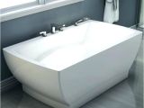 Freestanding Jetted Bathtub Stand Alone Whirlpool Tub