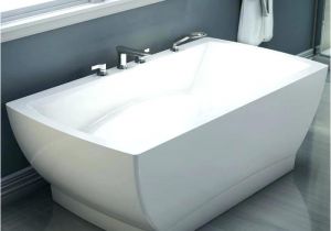 Freestanding Jetted Bathtub Stand Alone Whirlpool Tub