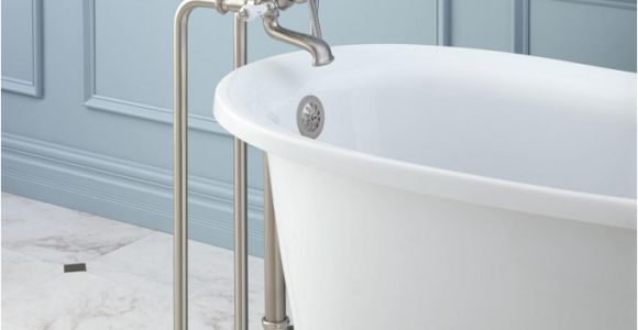 Freestanding Tub Faucet and Drain Freestanding Telephone Tub Faucet Supplies and Drain