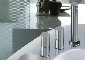 Freestanding Tub Faucet Deck Mount Aquatica Italia Faucet – Deck Mounted Tub Filler – Chrome