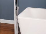 Freestanding Tub Faucet Ideas thermostatic Waterfall Freestanding Bath Filler with Brass