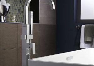 Freestanding Tub Faucet Modern Freestanding Tub Faucet Contemporary Square