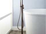 Freestanding Tub Faucet Oil Rubbed Bronze Benkei Freestanding Tub Faucet and Hand Shower Bathroom