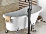 Freestanding Tub Faucet Oil Rubbed Bronze Gowe Modern Freestanding Bathtub Faucet Tub Filler Oil