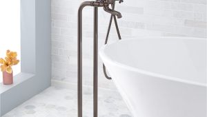 Freestanding Tub Faucet Oil Rubbed Bronze Signature Hardware Vera Freestanding Tub Faucet and