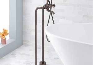 Freestanding Tub Faucet Oil Rubbed Bronze Signature Hardware Vera Freestanding Tub Faucet and