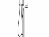 Freestanding Tub Faucet Valve Delta Ara Collection Chrome Floor Mount Freestanding