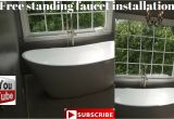 Freestanding Tub Faucet Wobbles Free Standing Tub Faucet Installation