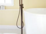 Freestanding Tub Faucets Bronze Knight Freestanding Tub Faucet and Hand Shower Oil