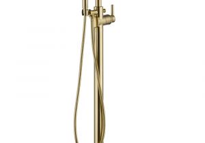 Freestanding Tub Faucets Gold Delta Faucet T4759 Czfl Trinsic Champagne Bronze