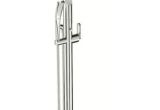 Freestanding Tub Faucets Lowes Shop Grohe Veris Starlight Chrome 1 Handle Fixed
