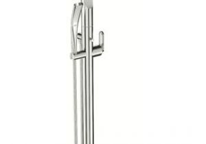 Freestanding Tub Faucets Lowes Shop Grohe Veris Starlight Chrome 1 Handle Fixed