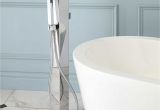 Freestanding Tubs with Faucets Included Signature Hardware Freestanding thermostatic Waterfall Tub