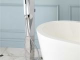 Freestanding Tubs with Faucets Included Signature Hardware Freestanding thermostatic Waterfall Tub