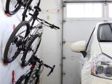 Freestanding Vertical Bike Rack Diy Bike Wall Hanger Dahanger Dan Bike Hook Reclaim Your Floor Space