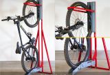 Freestanding Vertical Bike Rack Diy Bikeaway Free Standing Rack Cycle Works Limited Bike Lockers