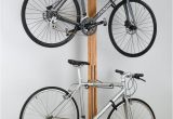 Freestanding Vertical Bike Rack Diy Micasaessucasa Via Furniture for Bikes Sculptural Bike Storage