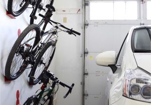 Freestanding Vertical Bike Rack System Bike Wall Hanger Dahanger Dan Bike Hook Reclaim Your Floor Space