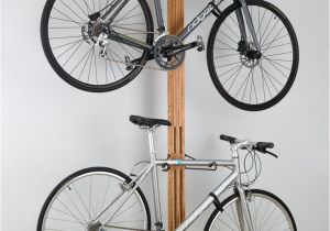Freestanding Vertical Bike Rack System Micasaessucasa Via Furniture for Bikes Sculptural Bike Storage
